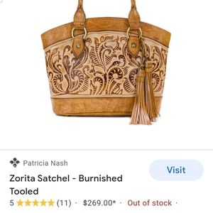 Patricia Nash Zortita Satchel